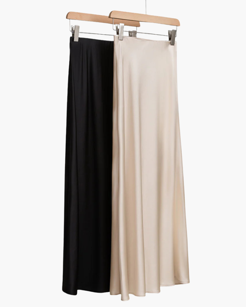 Ava | Elegant Silk Skirt