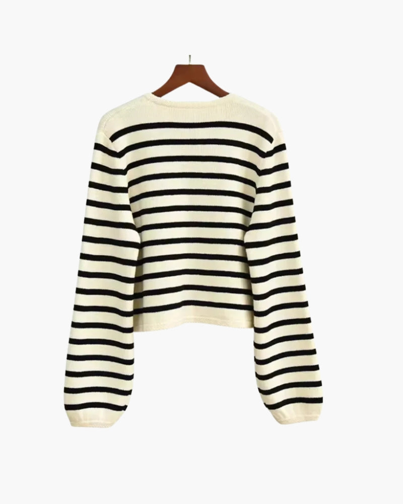 Lea | Striped Cardigan