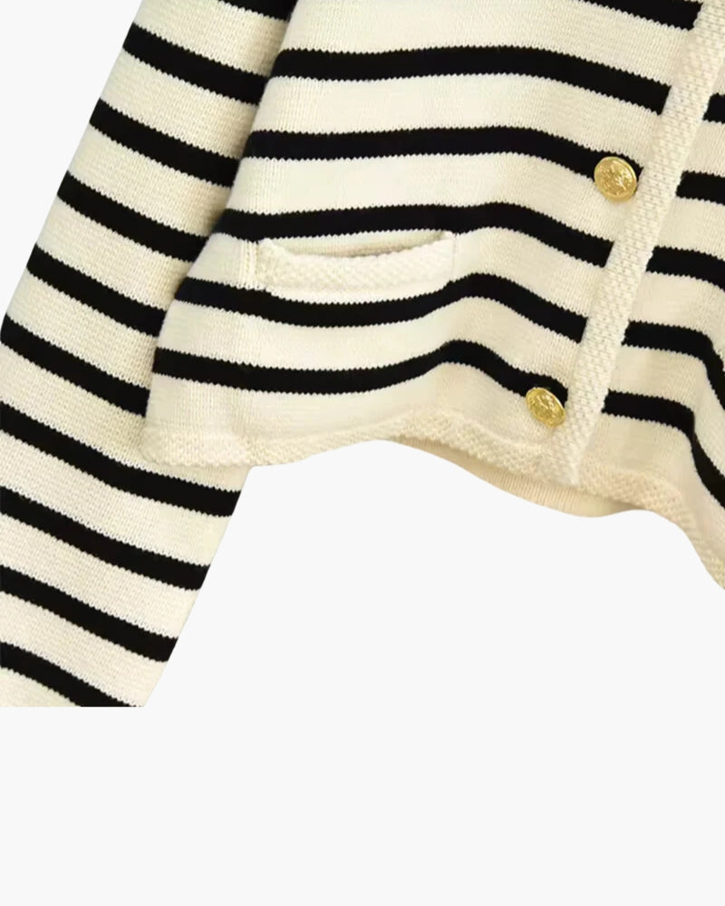 Lea | Striped Cardigan