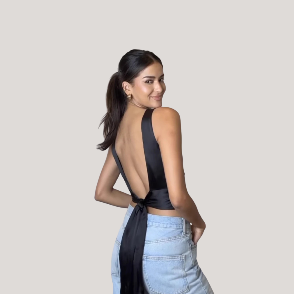 Elysia | Elegant Silk Top