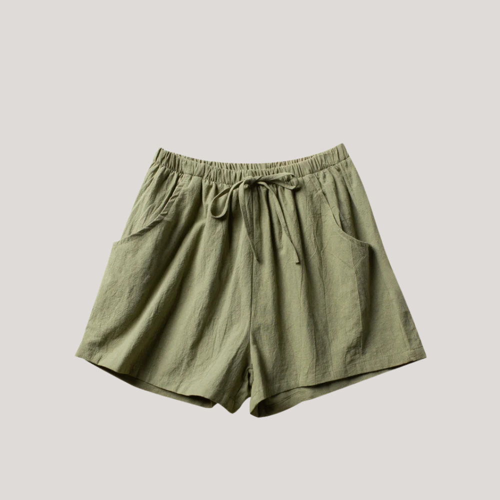 Zoya | Casual Linen Shorts