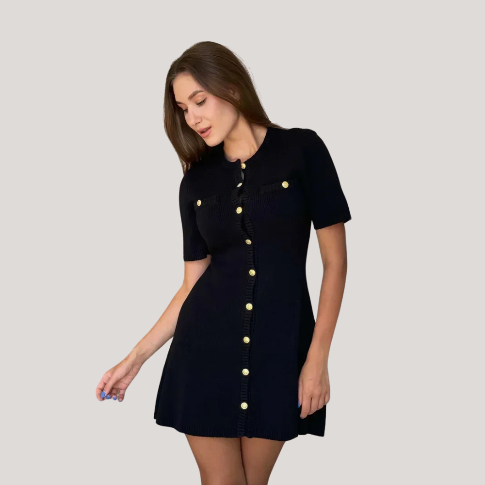 Zara | Trendy Knit Mini Dress