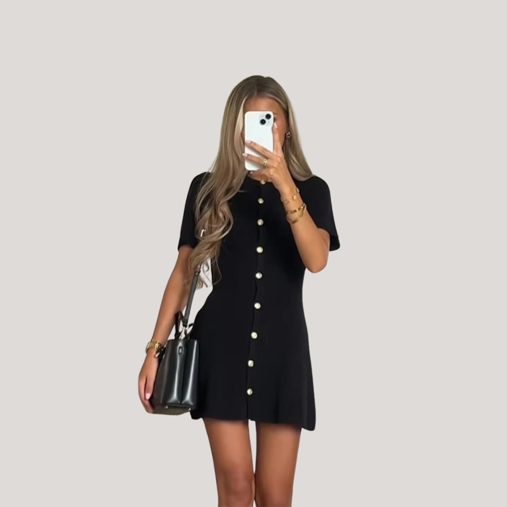 Zara | Trendy Knit Mini Dress