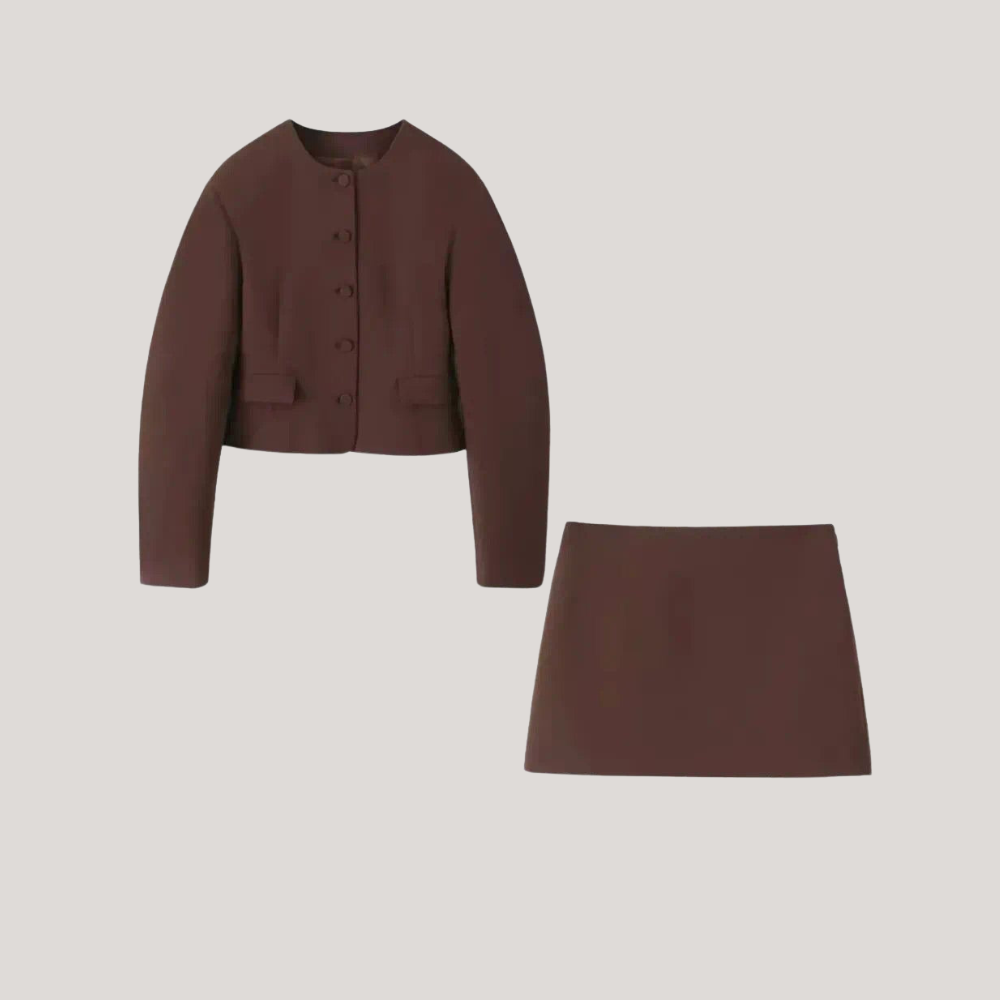 Lena | Elegant Mocha Set