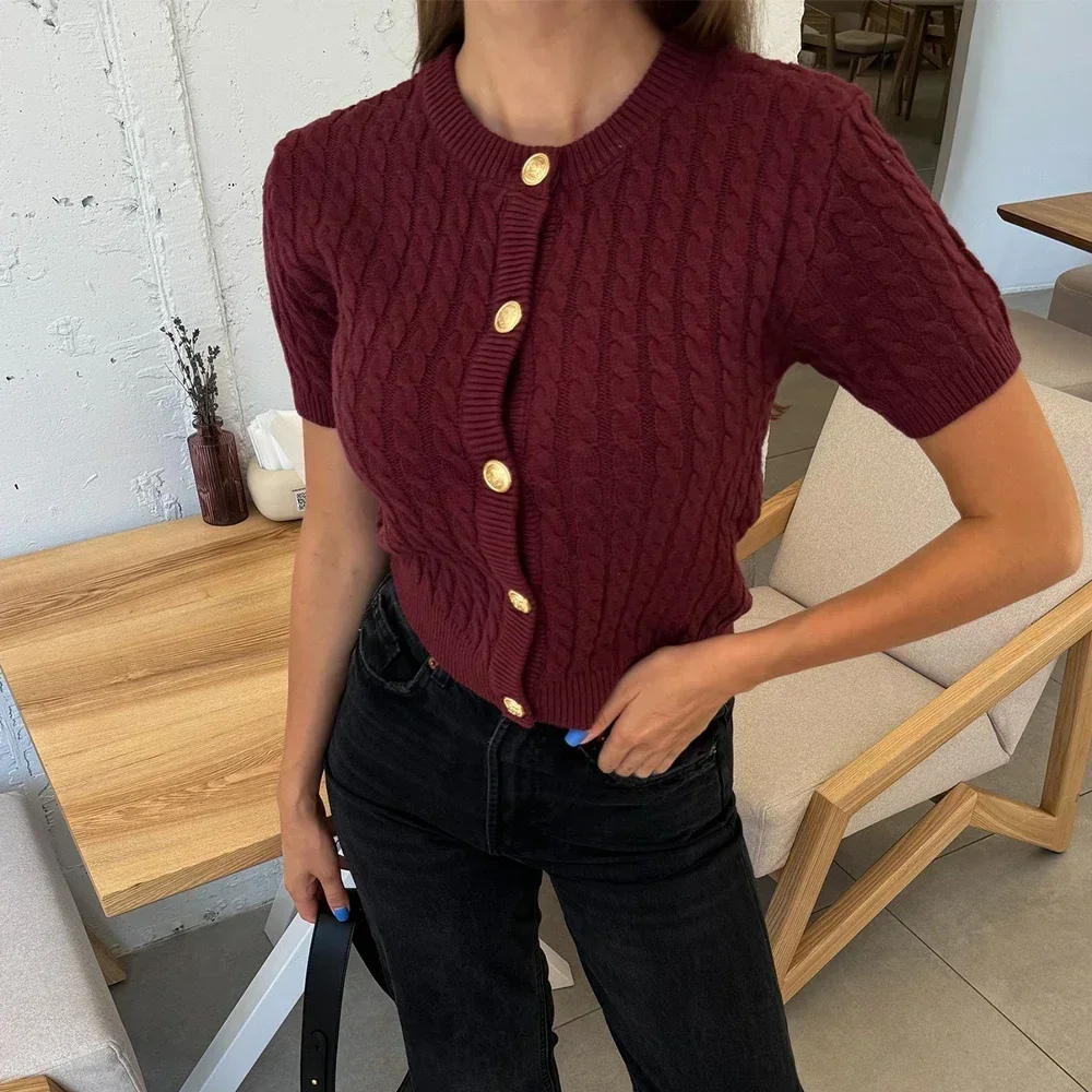 Nina | Cardigan in maglia a coste