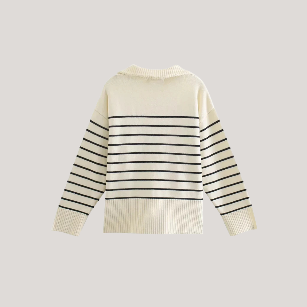 Anna | Knitted Half-Zip Sweater