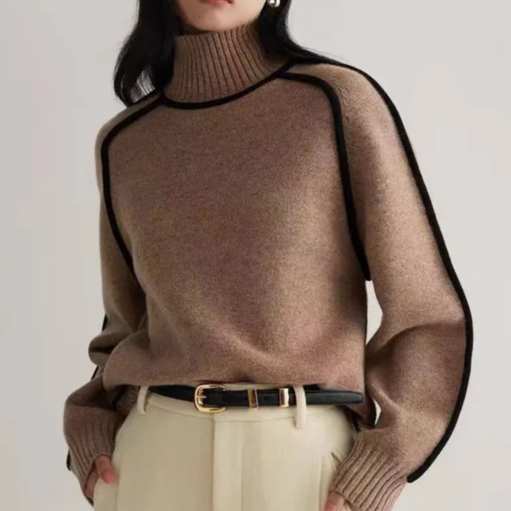 Lina | Elegant Luxury Turtleneck Sweater