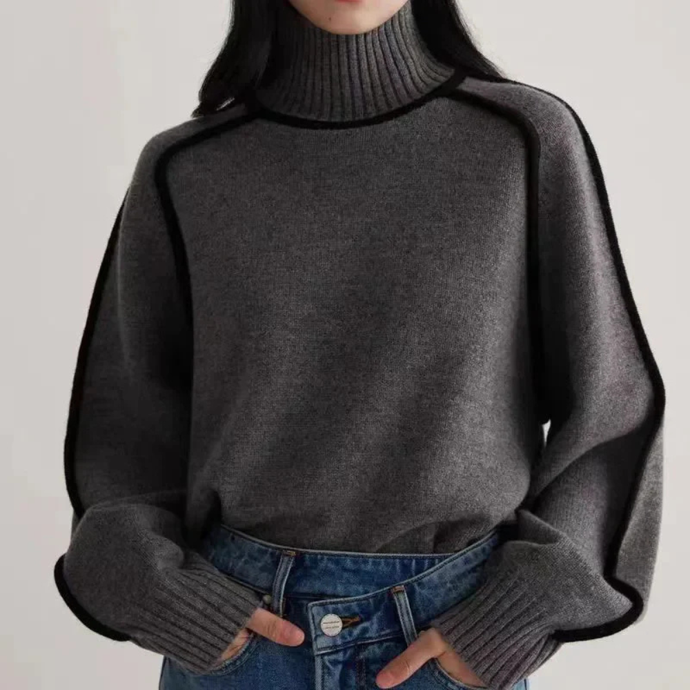 Lina | Elegant Luxury Turtleneck Sweater