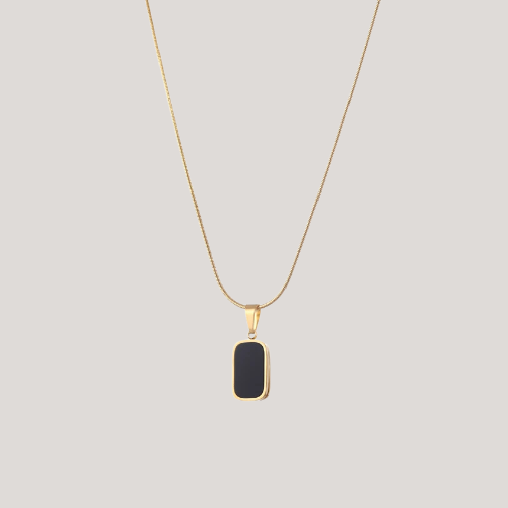 Valentina | Square Pendant Necklace