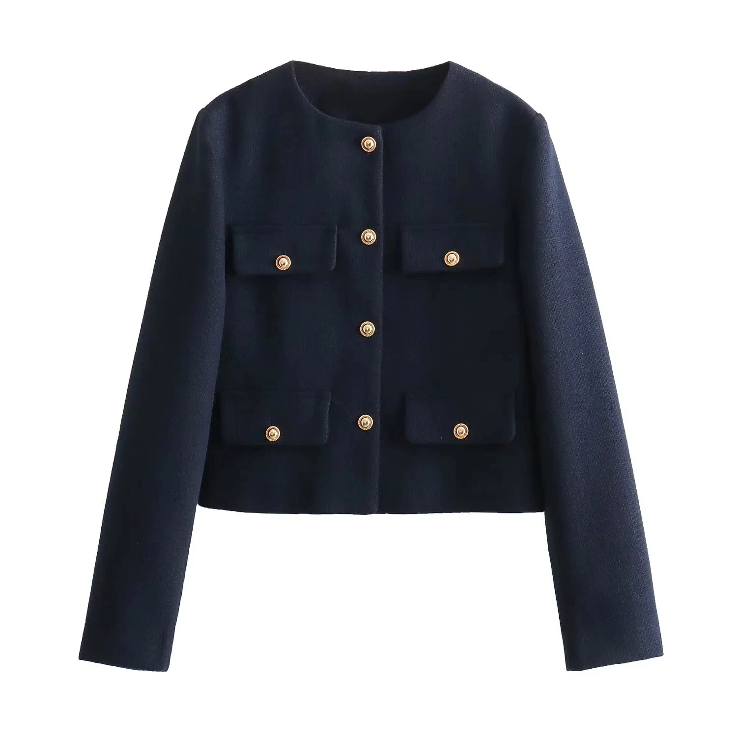 Vivienne | Elegant Cropped Coat