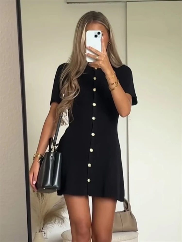 Zara | Trendy Knit Mini Dress